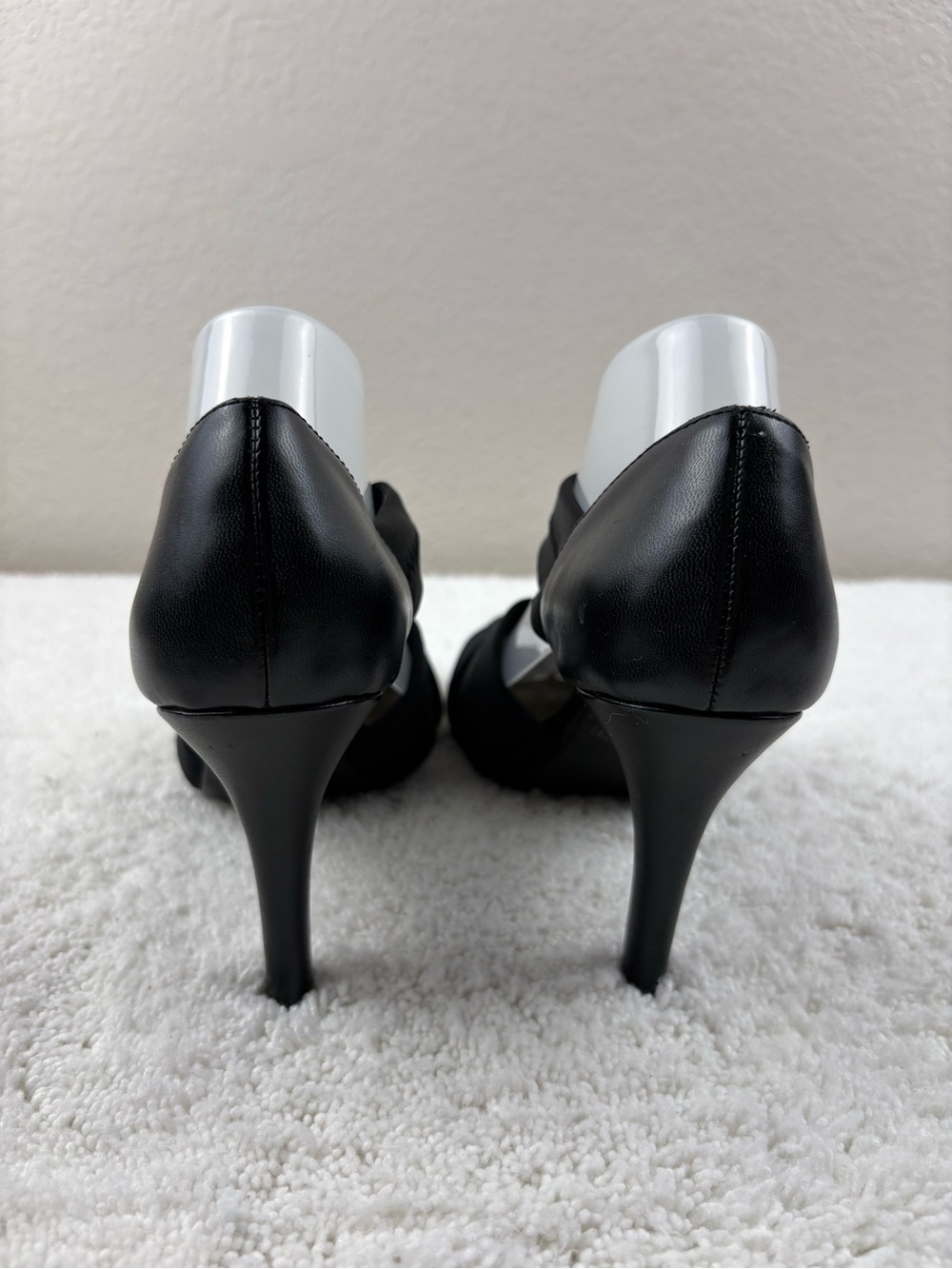 Women’s Black Coach & Four Zip-Front Strappy Sandals - Picture 3 of 12